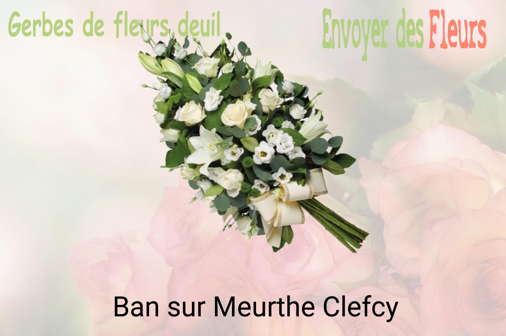 Gerbe de fleurs de deuil livrée à Ban-sur-Meurthe-Clefcy